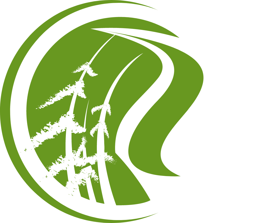 A green logo